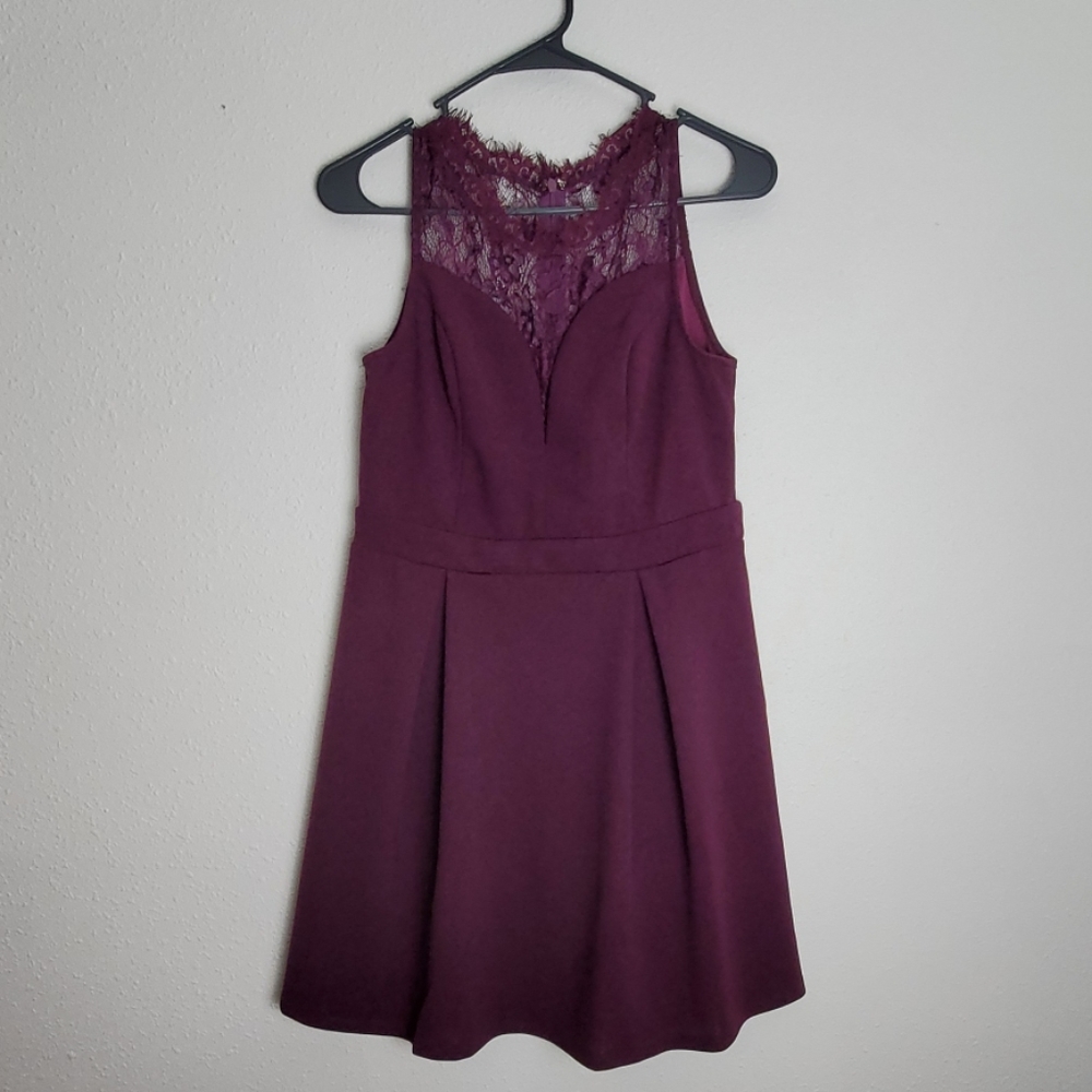 Boutique Purple Dress